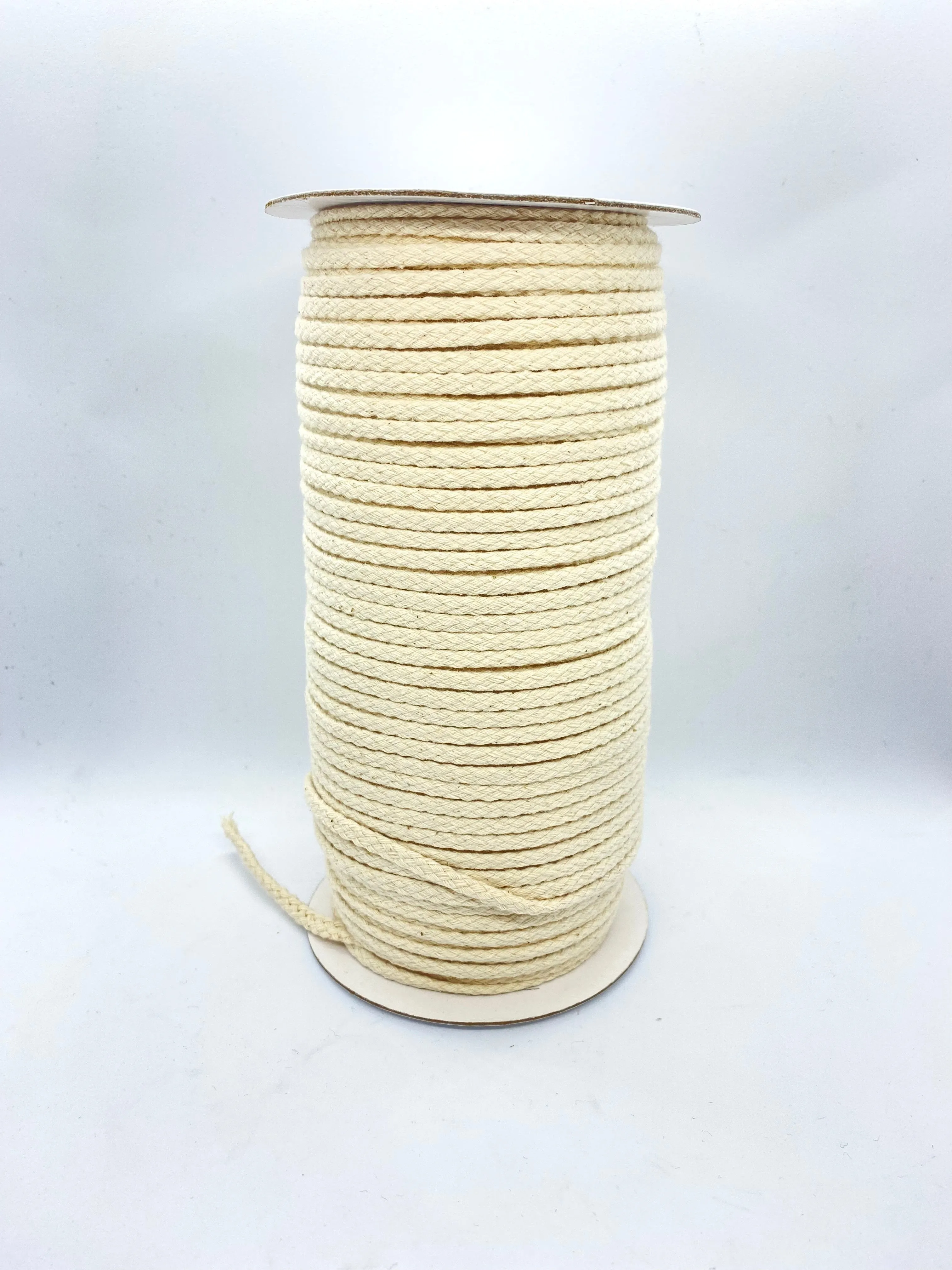 48B White Cotton Cord