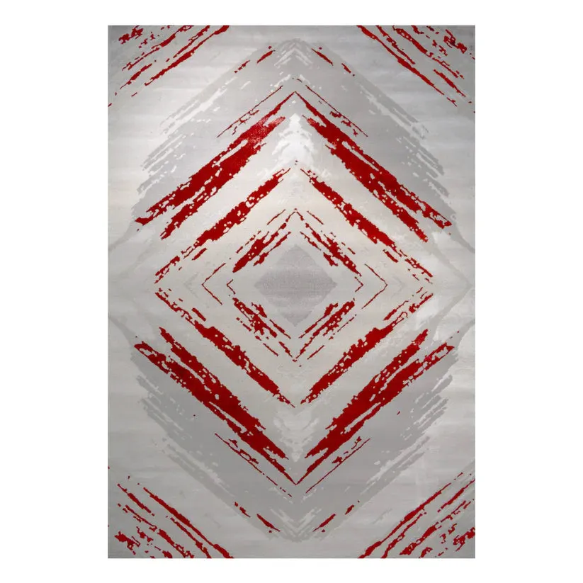 Antik Collection Grey and Red Rug