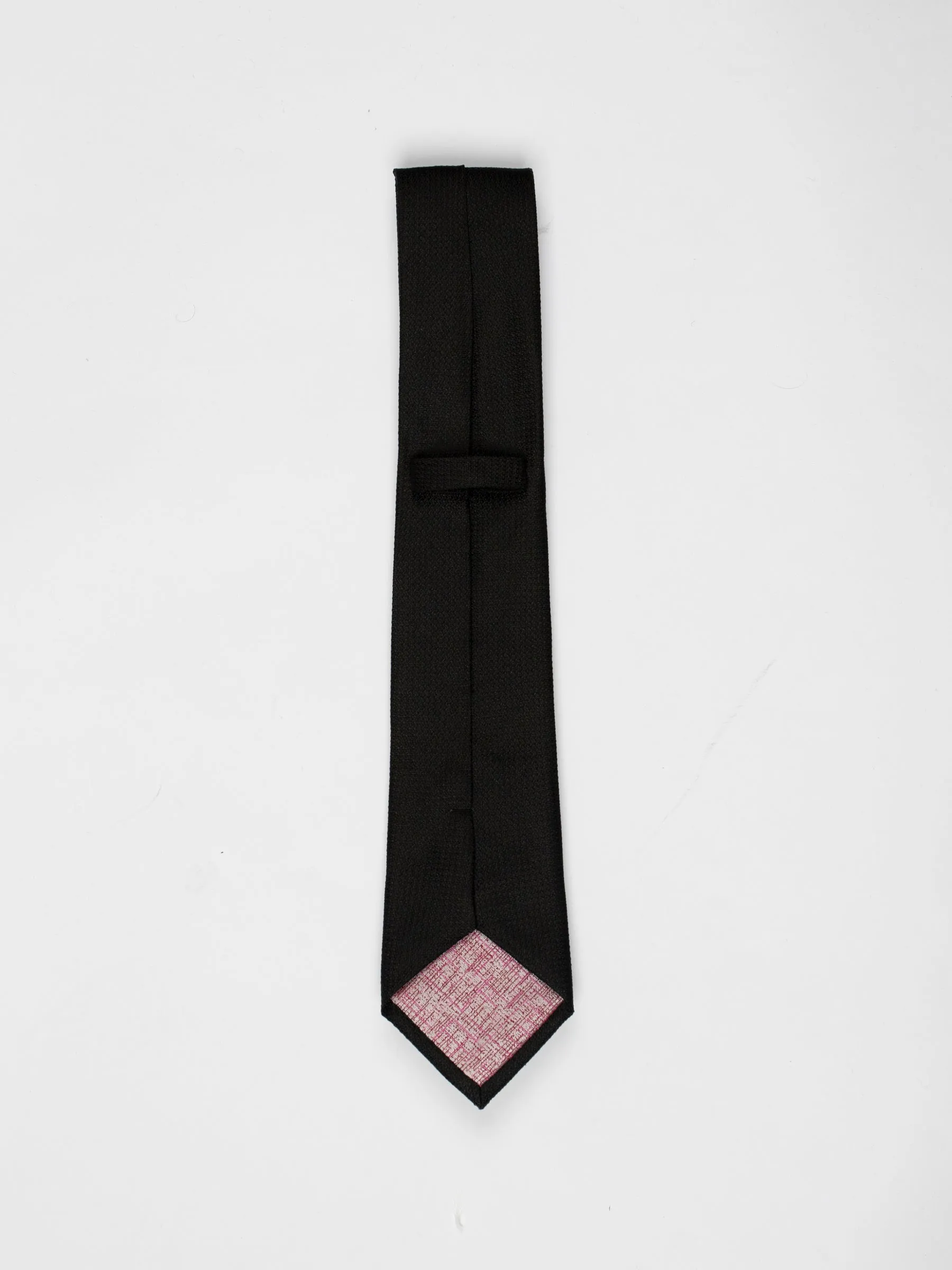 Black Texture Tie