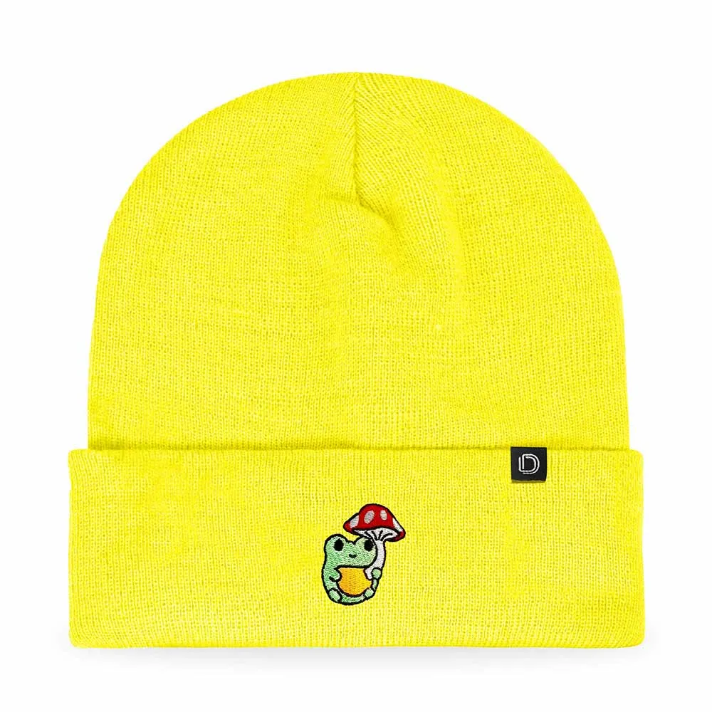 Dalix Mushroom Frog Beanie