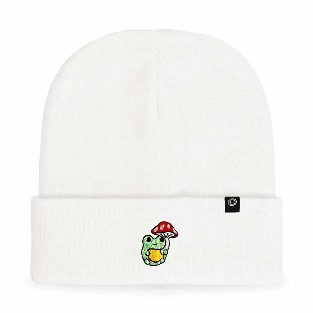 Dalix Mushroom Frog Beanie