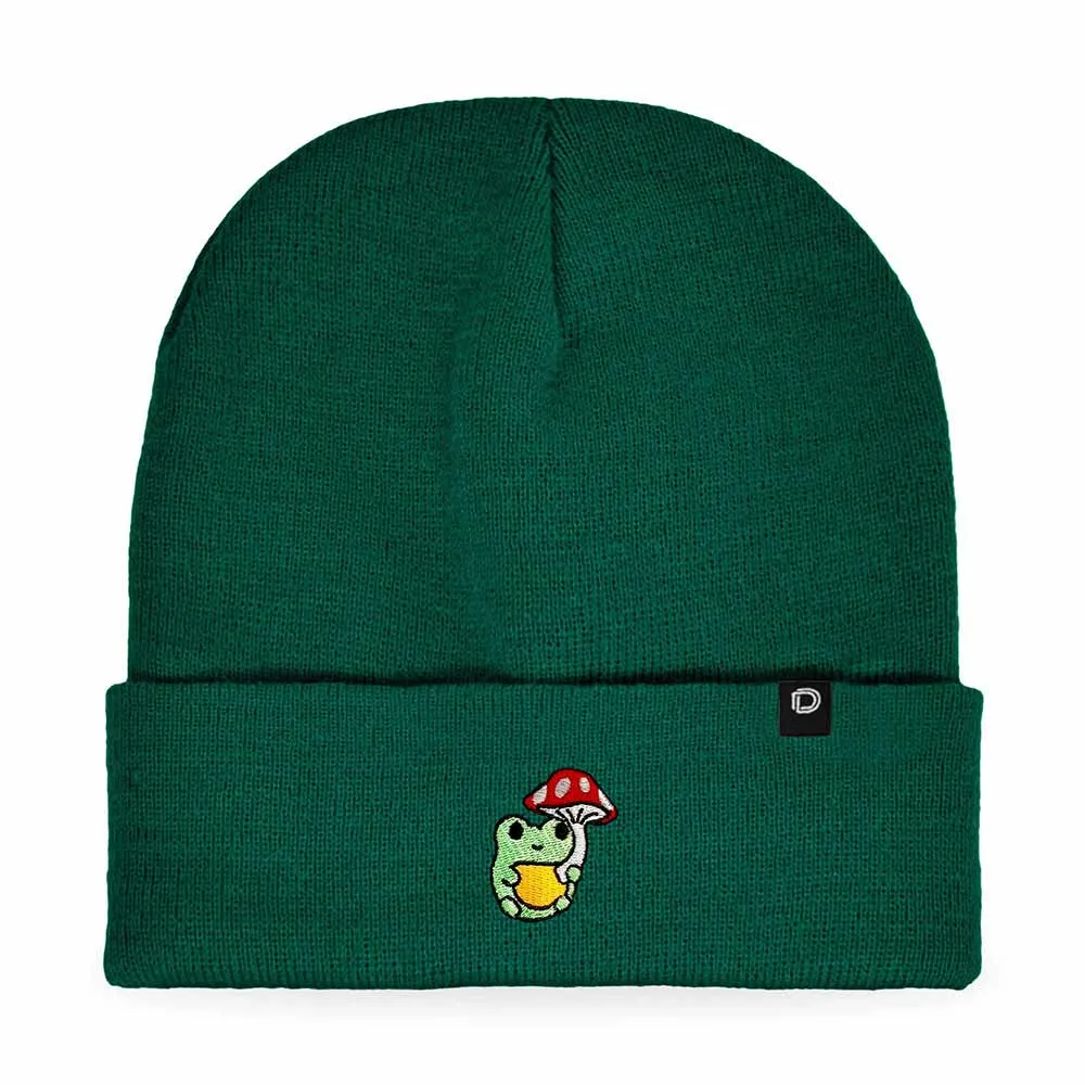 Dalix Mushroom Frog Beanie