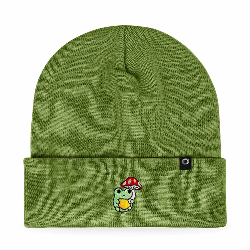 Dalix Mushroom Frog Beanie