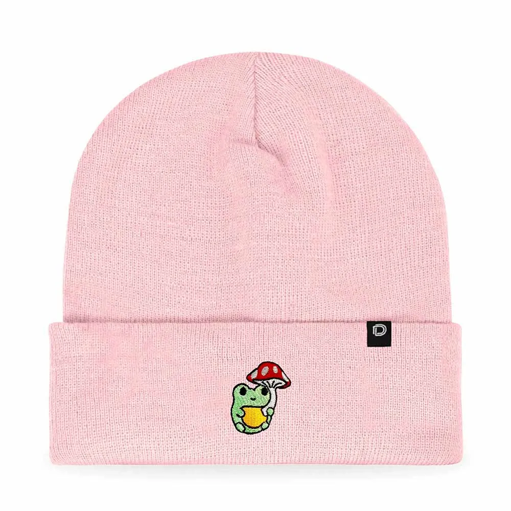 Dalix Mushroom Frog Beanie