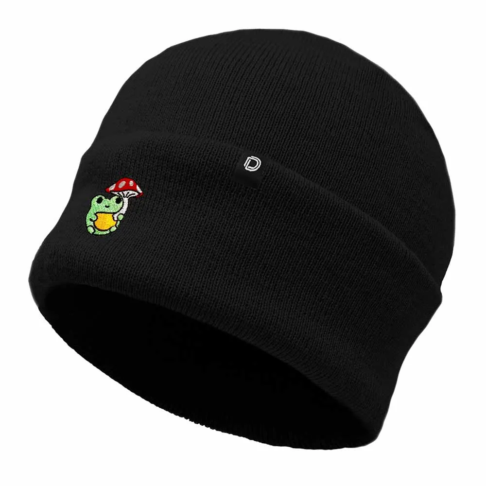 Dalix Mushroom Frog Beanie