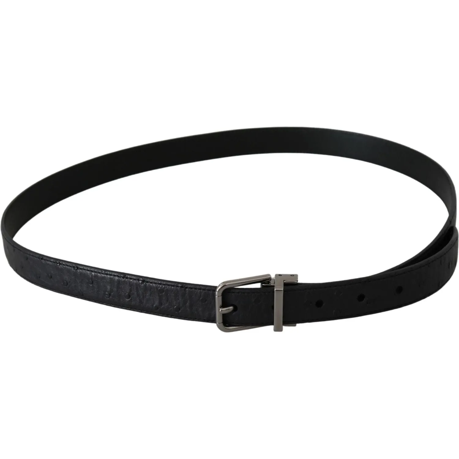 Dolce & Gabbana Elegant Exotic Skin Designer Belt