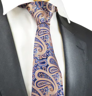 Extraordinary Coral Paisley Design Tie