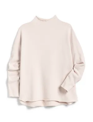 Frank & Eileen - L/S Funnel Neck Capelet in No Filter