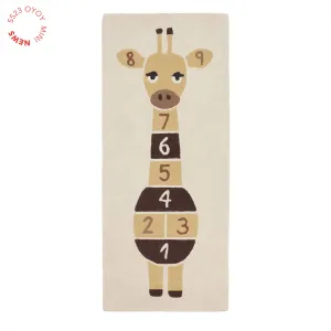 Giraffe Hopscotch Rug