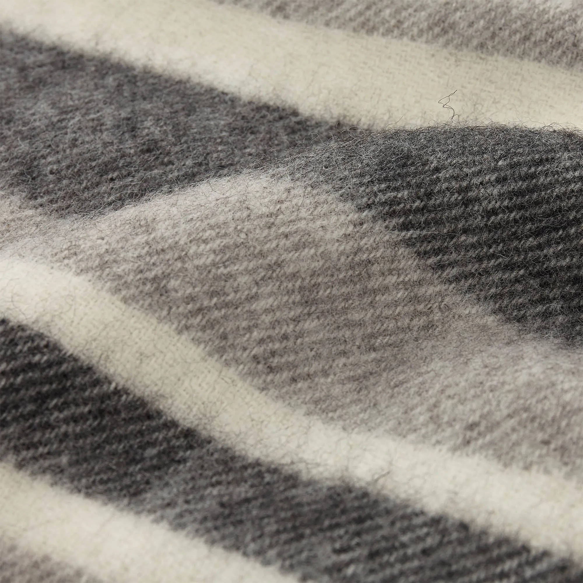 Kampai Wool Blanket [Grey/Cream]