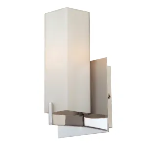 Moderno 8.3" 1 Light Sconce in Satin Nickel