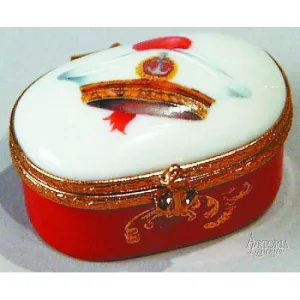 Oval W/ Red Sailor Cap (Reti