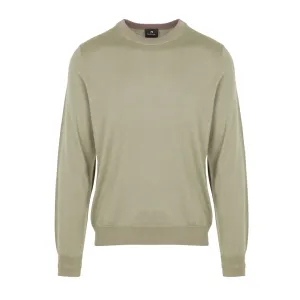 PAUL SMITH Pullover Crew Neck Sweater - Pea Green