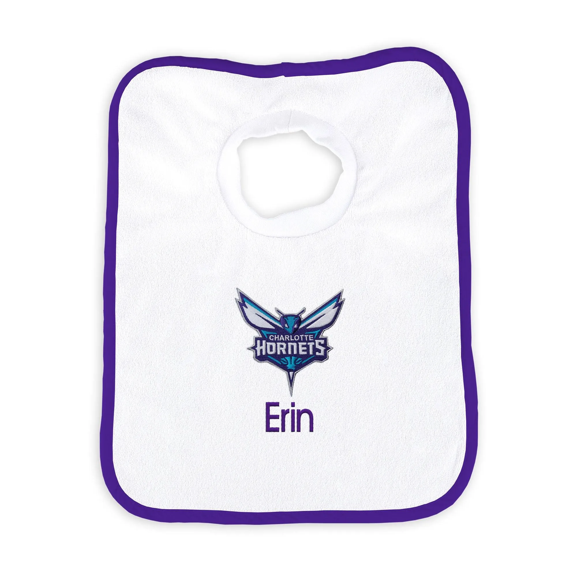 Personalized Charlotte Hornets Large Basket - 9 Items