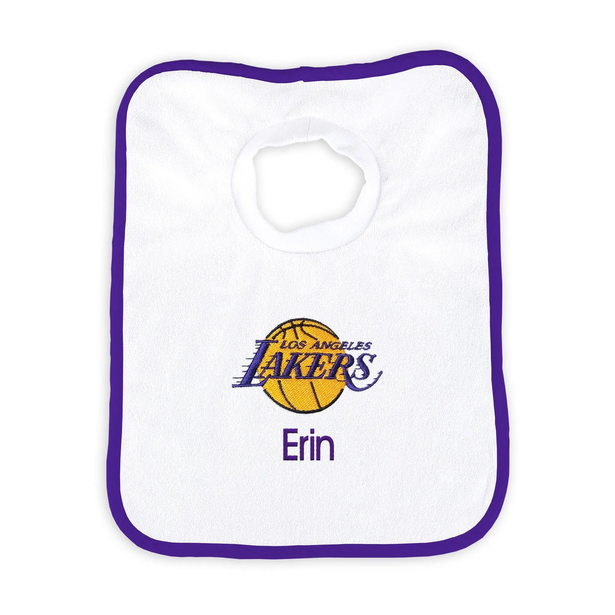 Personalized Los Angeles Lakers Medium Basket - 6 Items