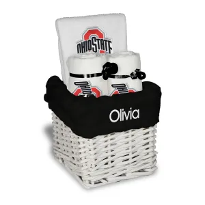 Personalized Ohio State Buckeyes Small Basket - 4 Items