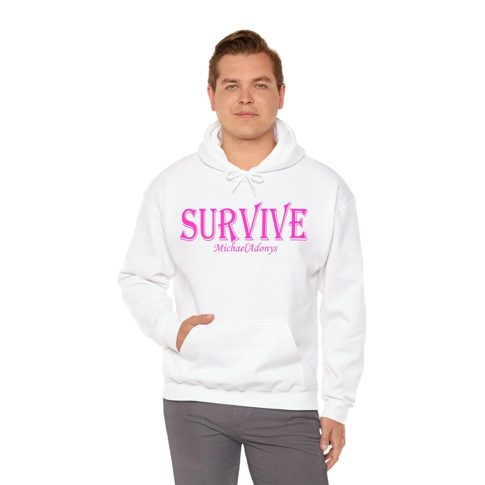 Princess Grace Survive  Unisex Heavy Blend™ Hooded Sweatshirt