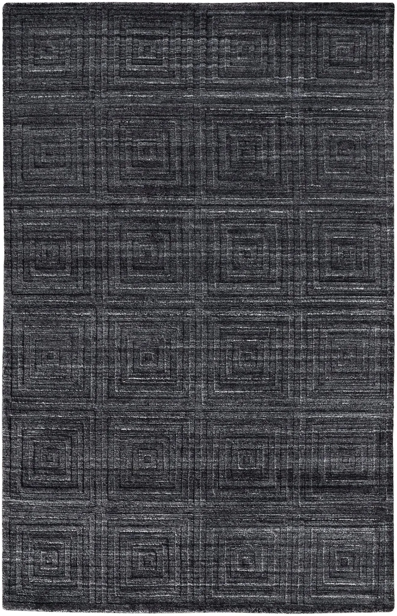 Redford RED8670F Grey/Black Rug