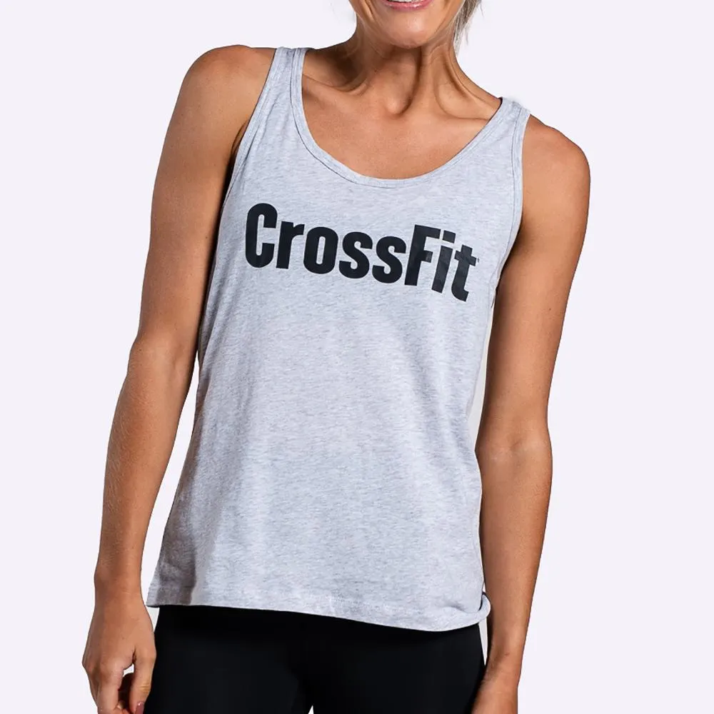 Reebok - Women's CrossFit Tank Top - LIGHT GREY HEATHER