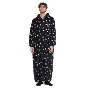 Snuggs Wearable Blanket Monk Black Stars