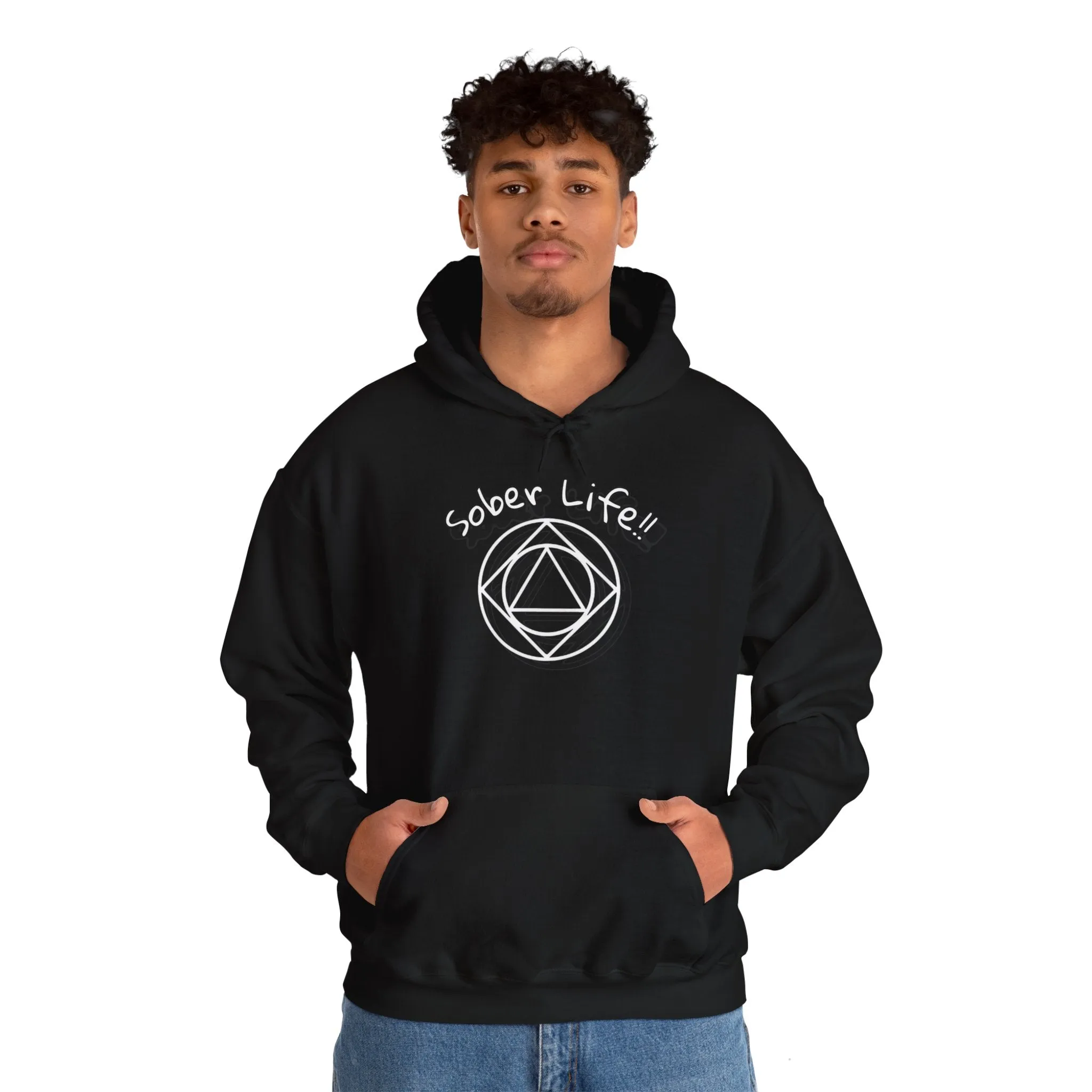 Sober Life Unisex Heavy Blend™ Hooded Sweatshirt