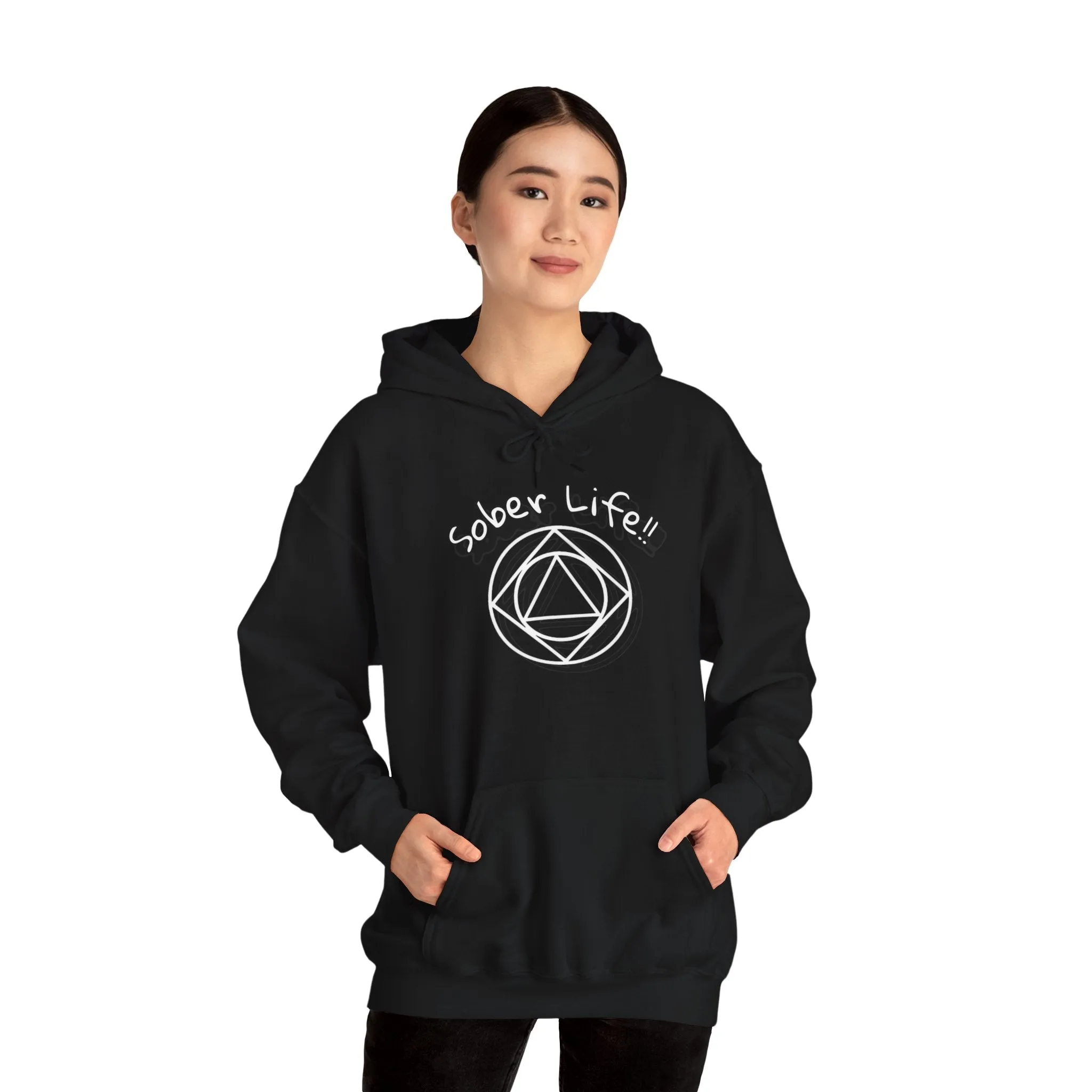 Sober Life Unisex Heavy Blend™ Hooded Sweatshirt