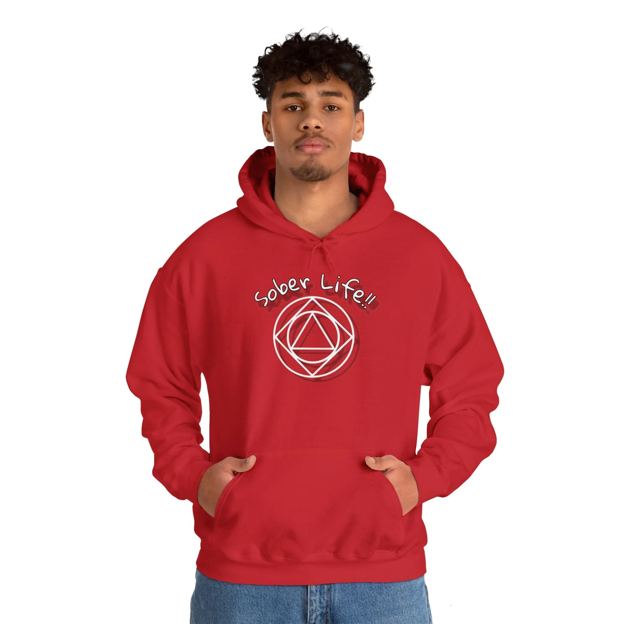 Sober Life Unisex Heavy Blend™ Hooded Sweatshirt