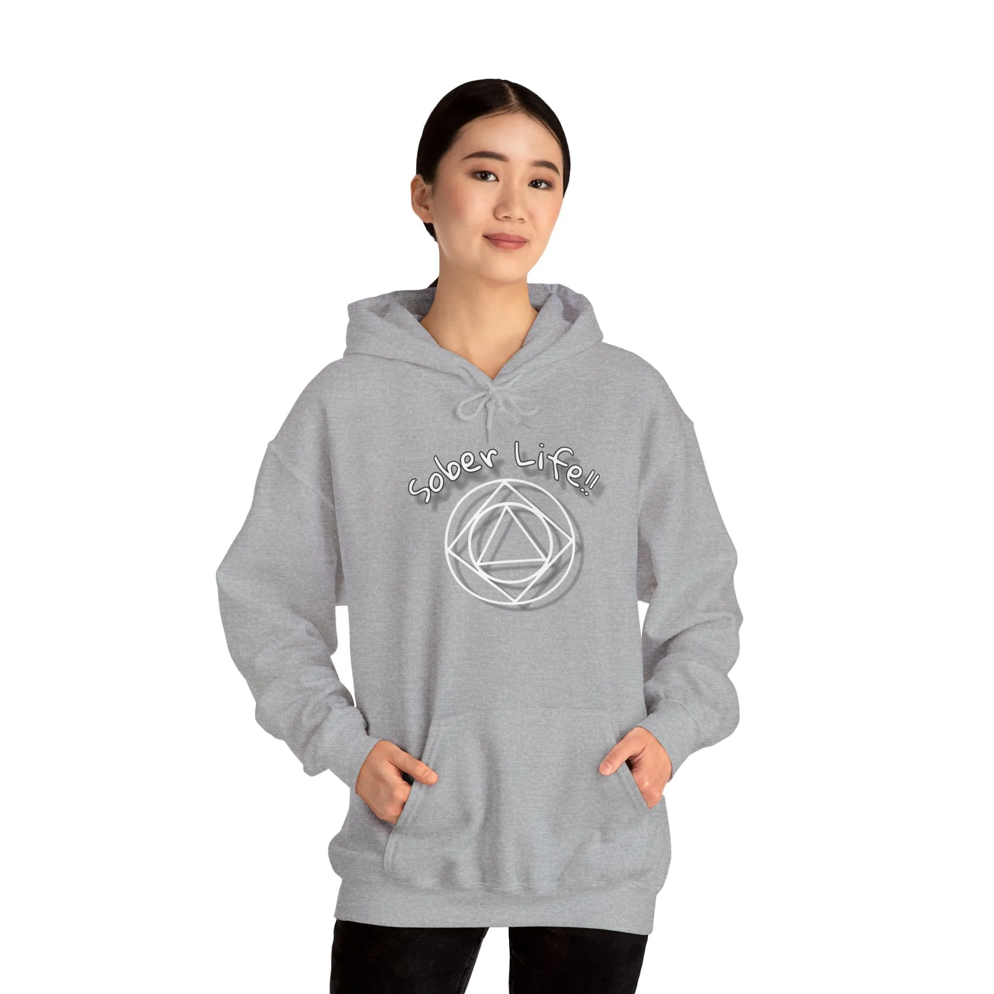 Sober Life Unisex Heavy Blend™ Hooded Sweatshirt