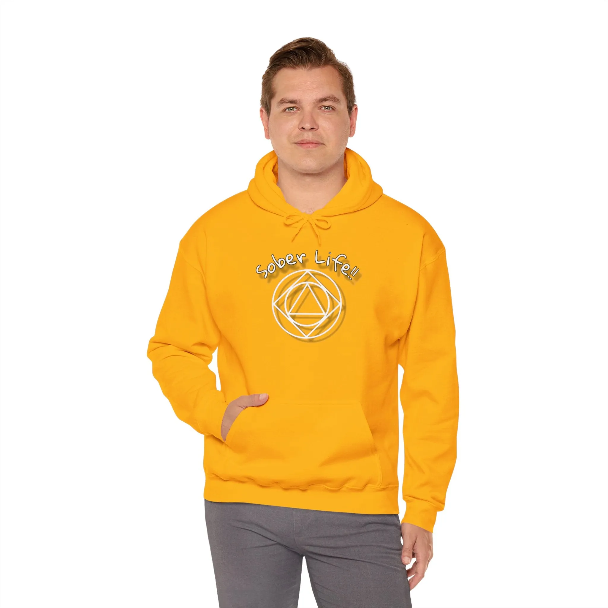 Sober Life Unisex Heavy Blend™ Hooded Sweatshirt