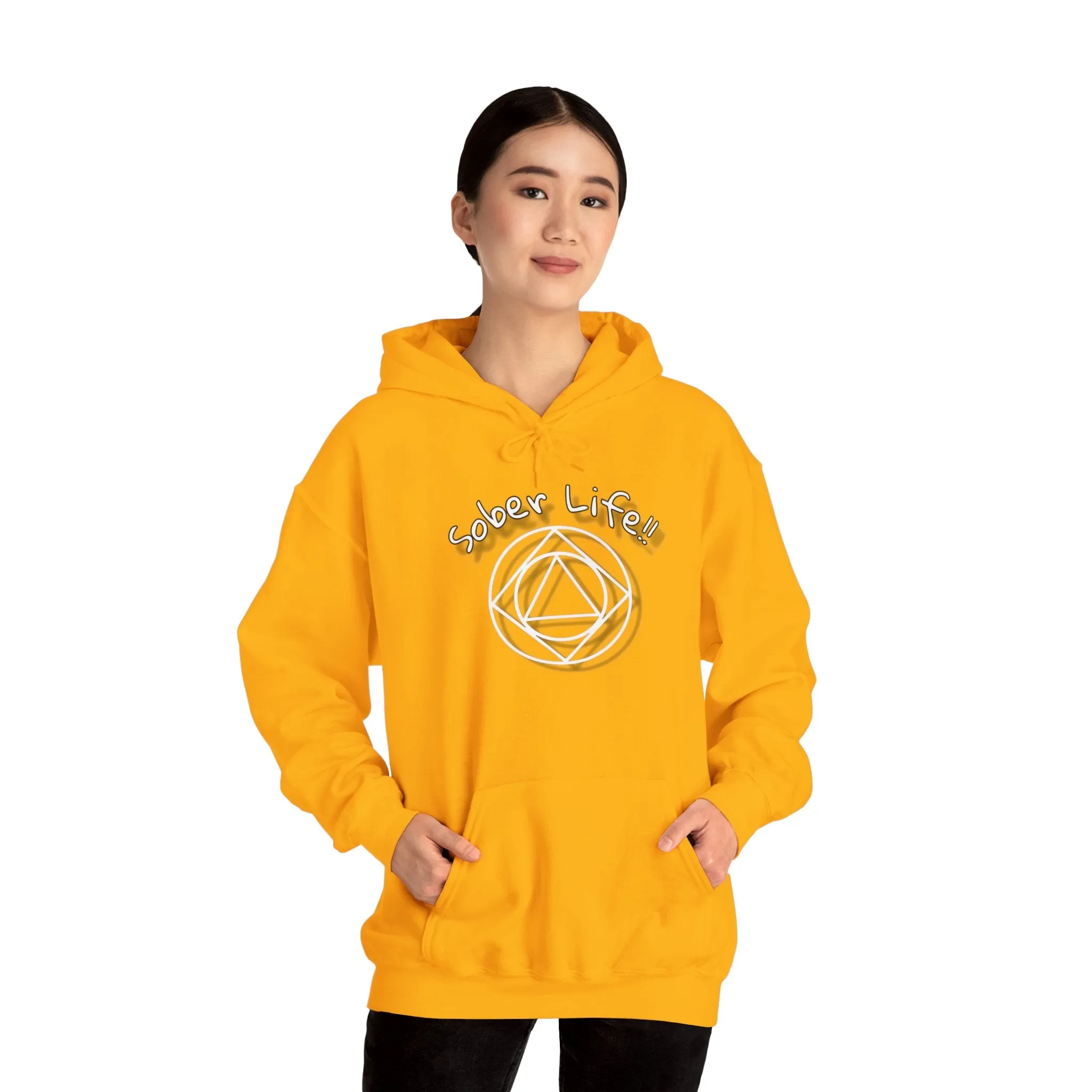 Sober Life Unisex Heavy Blend™ Hooded Sweatshirt