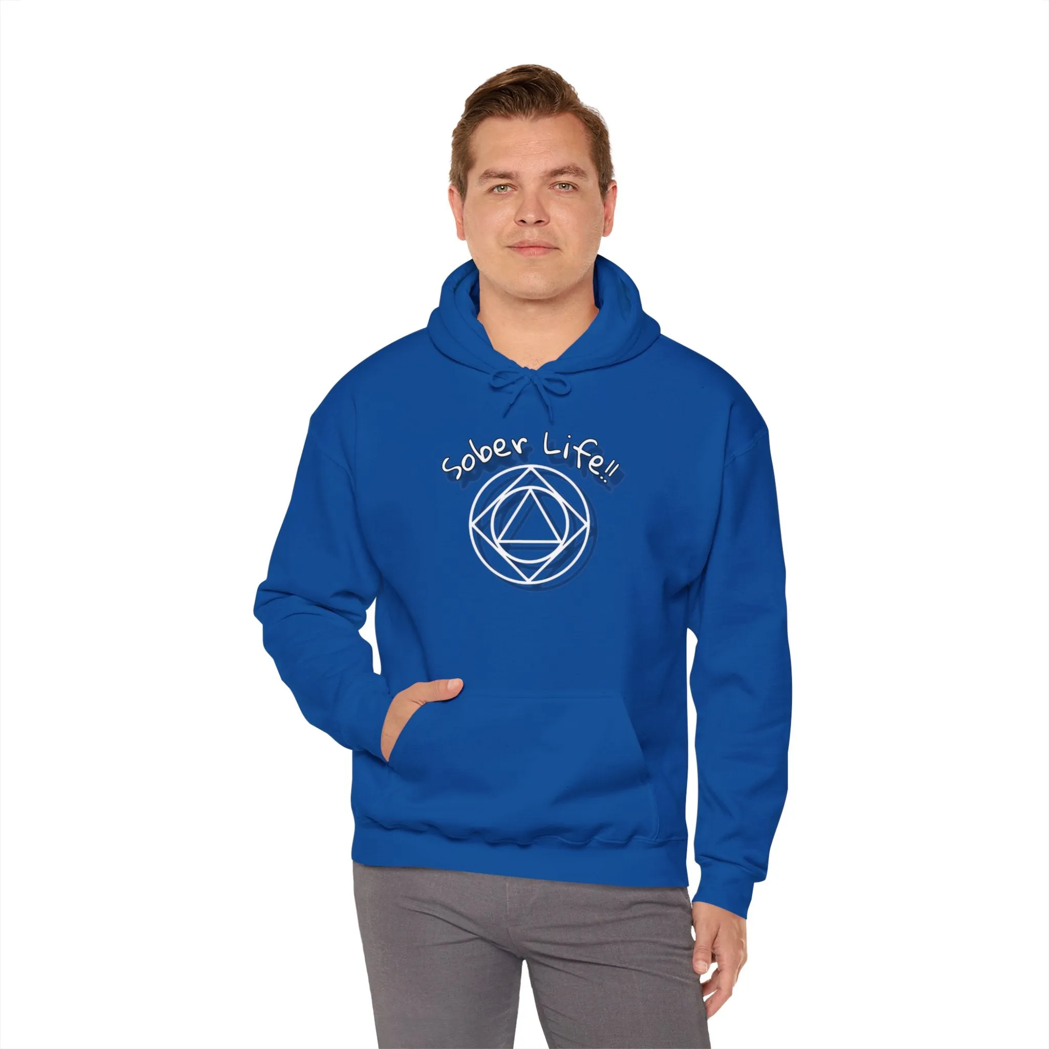 Sober Life Unisex Heavy Blend™ Hooded Sweatshirt