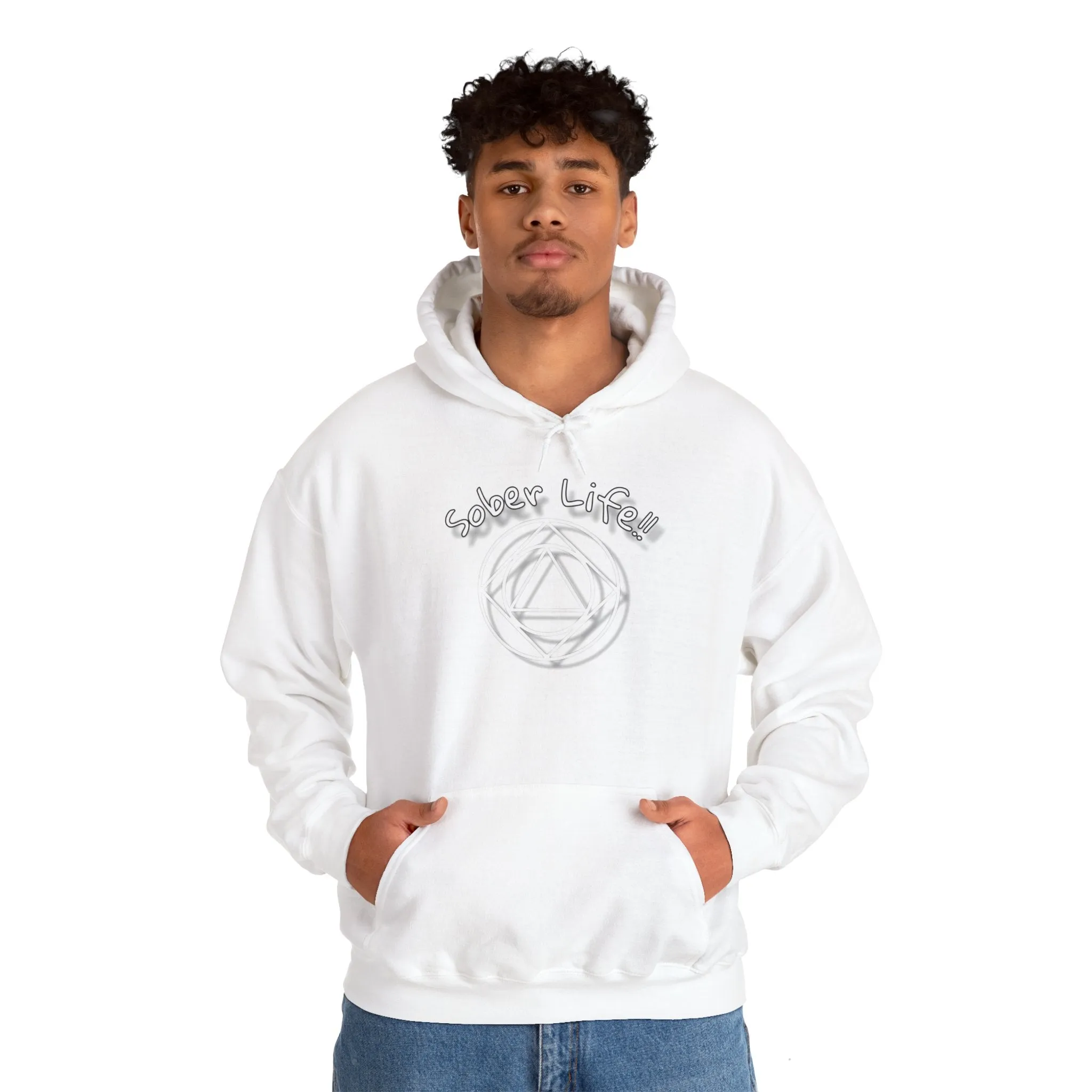 Sober Life Unisex Heavy Blend™ Hooded Sweatshirt