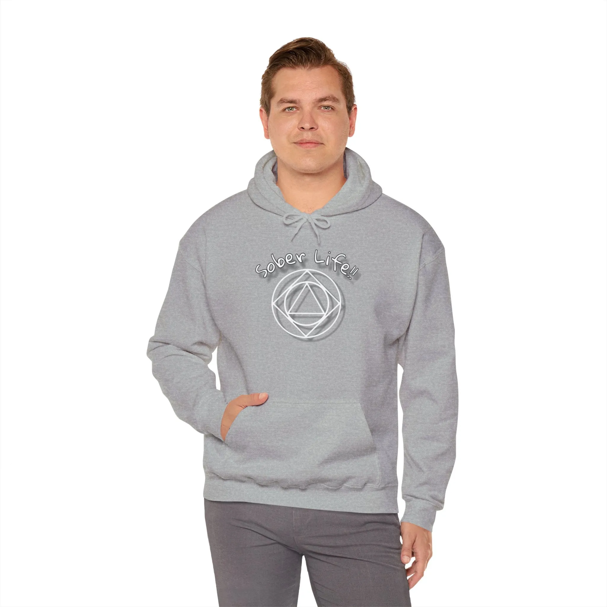 Sober Life Unisex Heavy Blend™ Hooded Sweatshirt