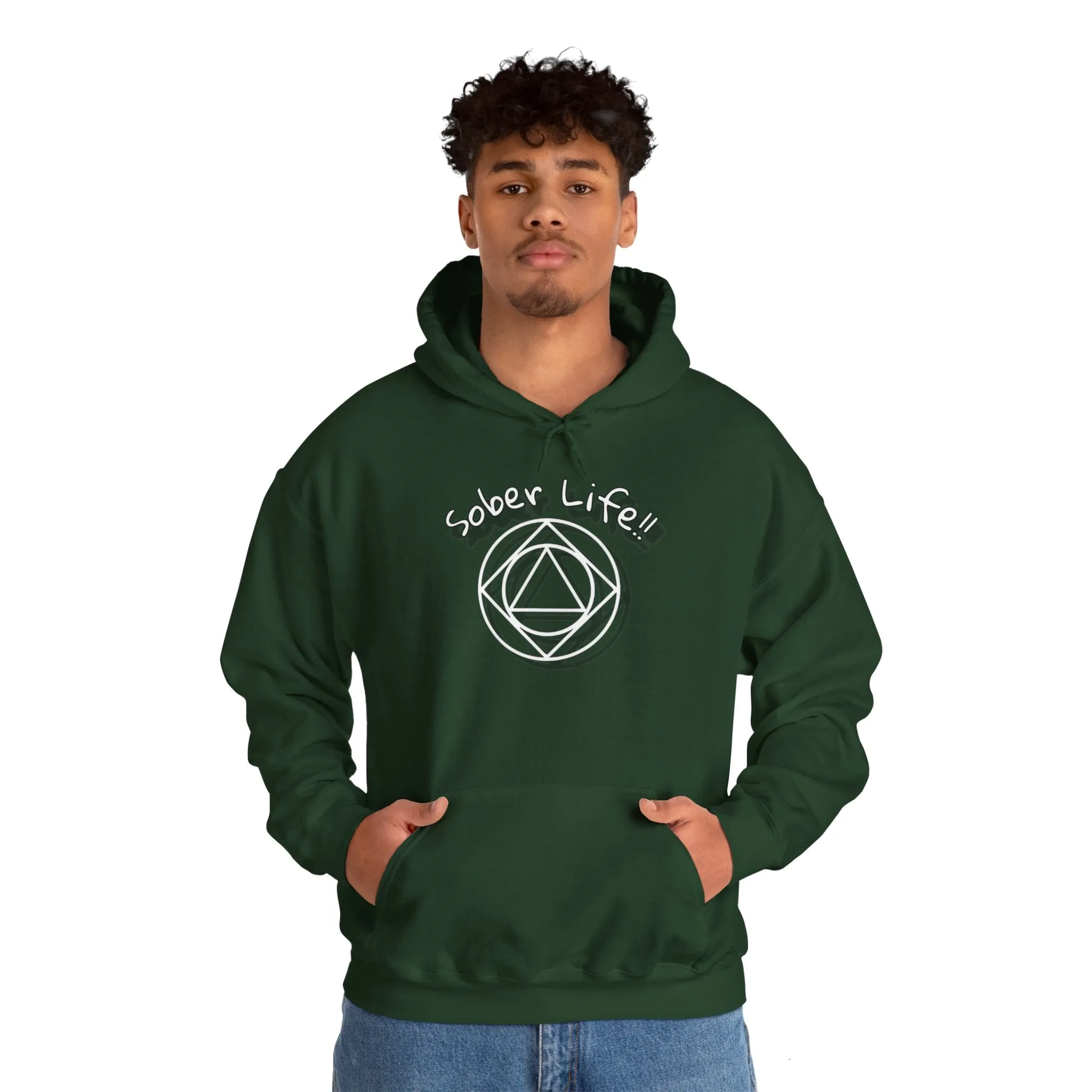 Sober Life Unisex Heavy Blend™ Hooded Sweatshirt