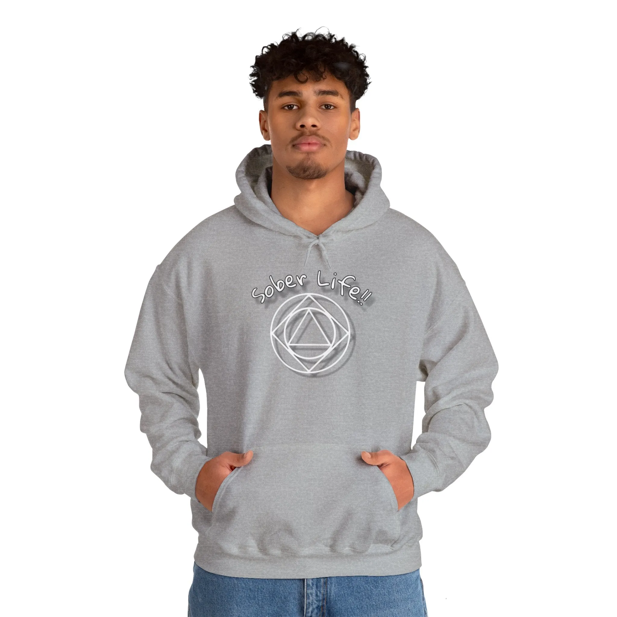 Sober Life Unisex Heavy Blend™ Hooded Sweatshirt