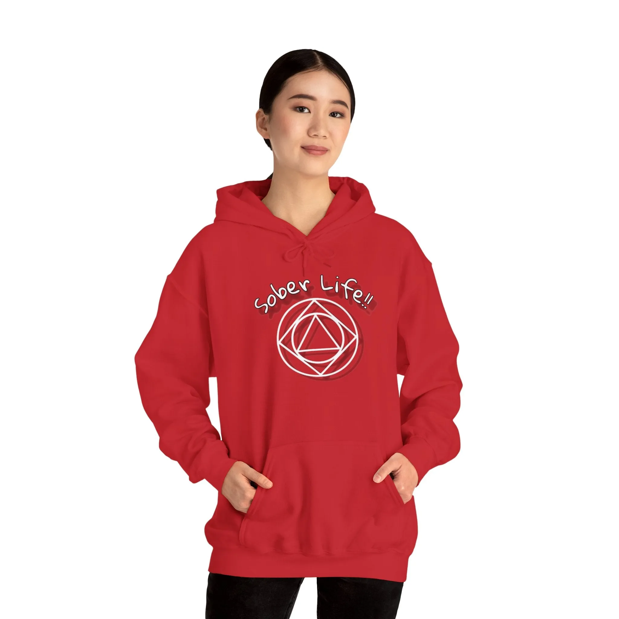 Sober Life Unisex Heavy Blend™ Hooded Sweatshirt