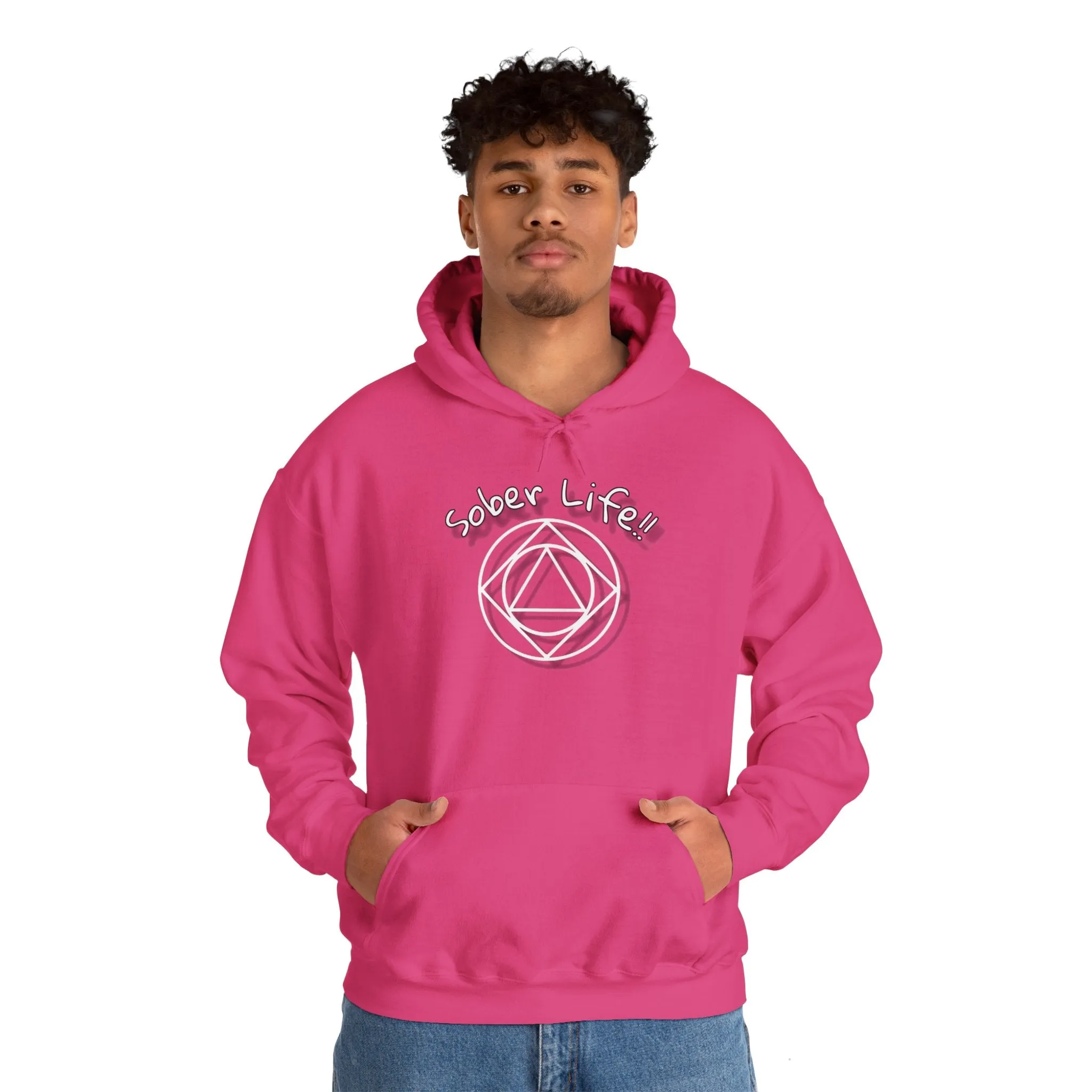 Sober Life Unisex Heavy Blend™ Hooded Sweatshirt