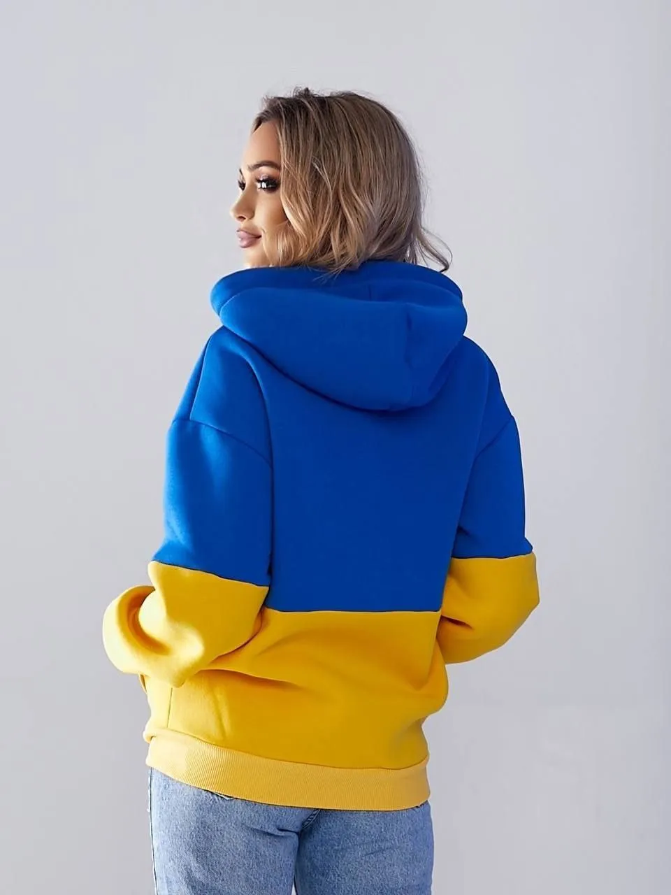 Sweatshirt with Hood UKRAINE Sports Warm Clothes