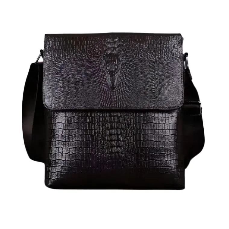 TEEK - Mens Texture Flap Crossbody Bag