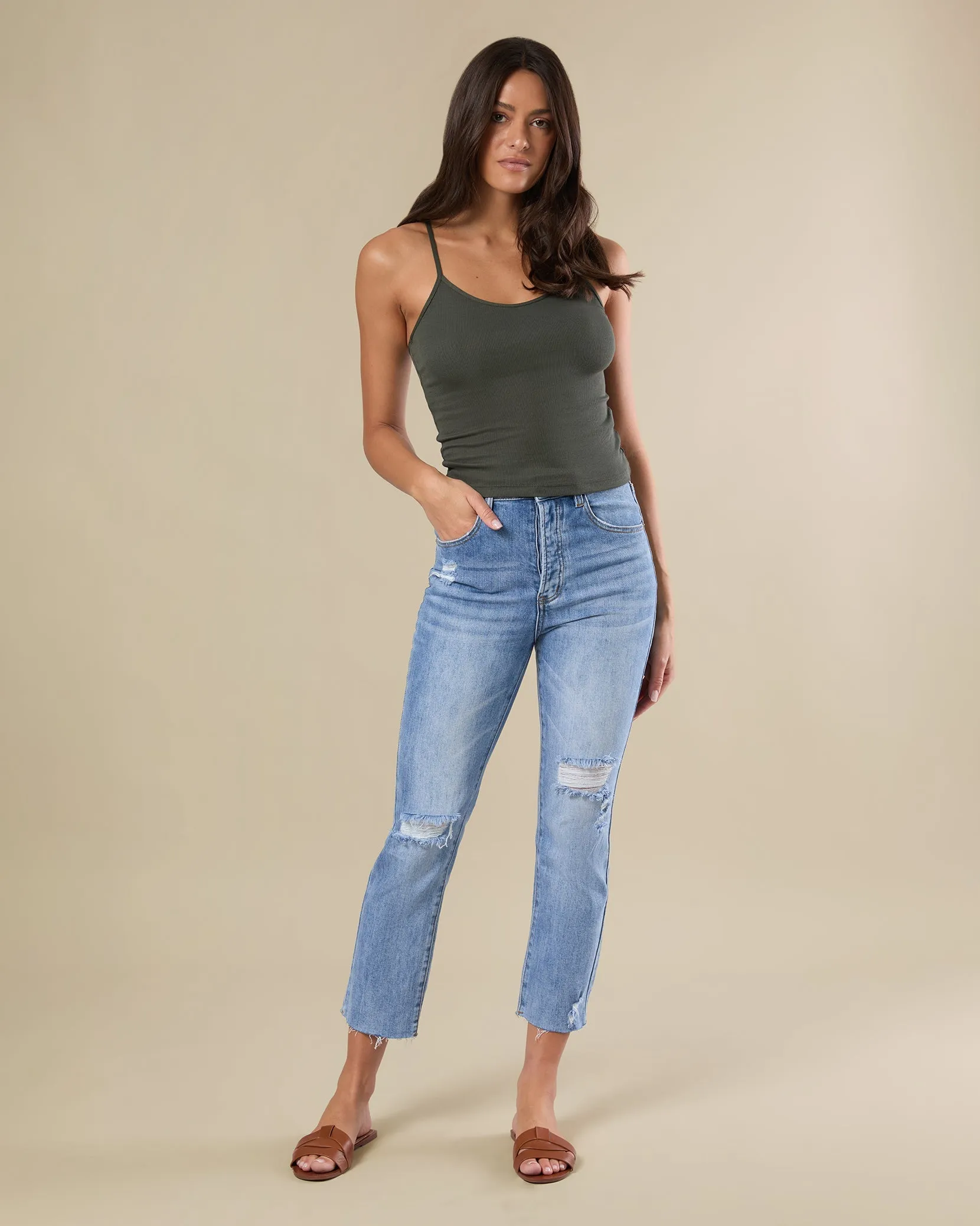 V-neck Cami Top